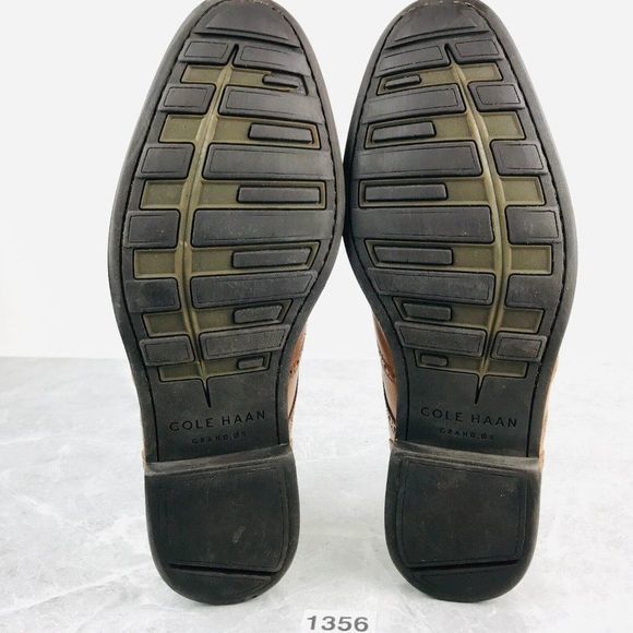 Cole Haan Jefferson Grand OS Mens Size 12 Shoes Leather Wingtip Shoes C23795‎